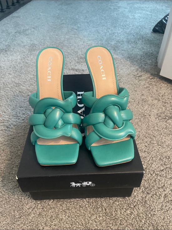 Coach Shoes - Coach Kellie Leather Sandal
